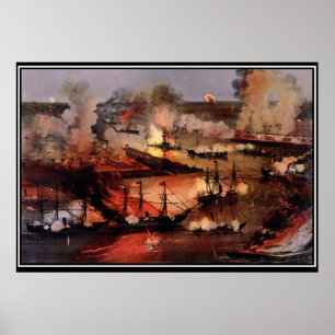 New Orleans 1862 Amerikanischer Bürgerkrieg Poster