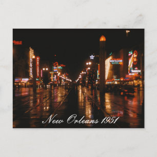 New Orleans 1951 Postkarte