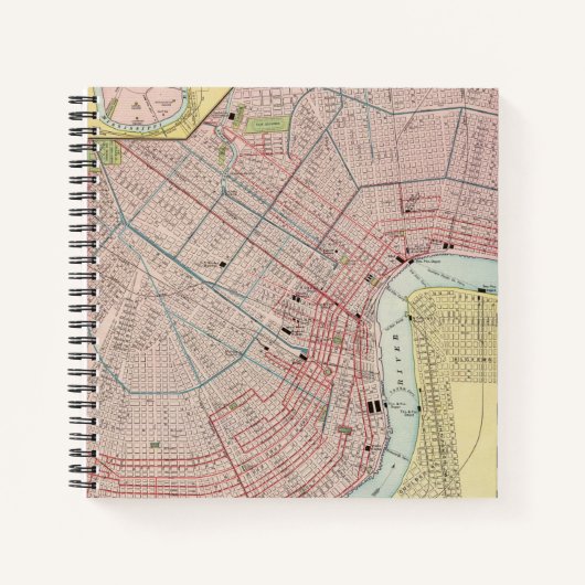 New Orleans 2 Notizblock (Vorderseite)