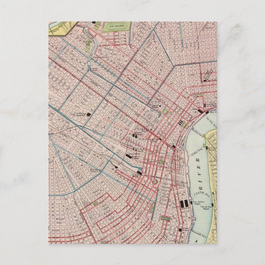 New Orleans 2 Postkarte (Vorderseite)