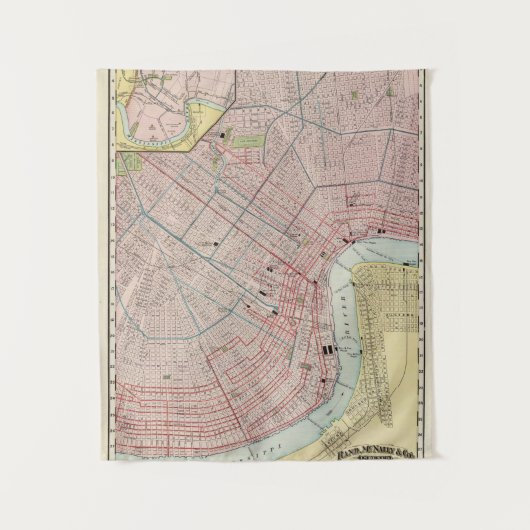 New Orleans 2 Wandteppich (Vorderseite)