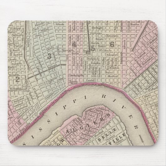 New Orleans 3 Mousepad (Vorne)