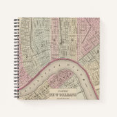 New Orleans 3 Notizblock (Vorderseite)