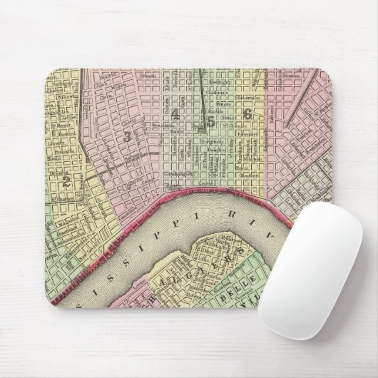 New Orleans 4 Mousepad (Mit Mouse)