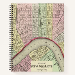 New Orleans 4 Notizblock