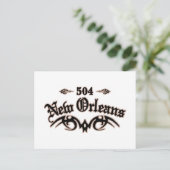 New Orleans 504 Postkarte (Stehend Vorderseite)