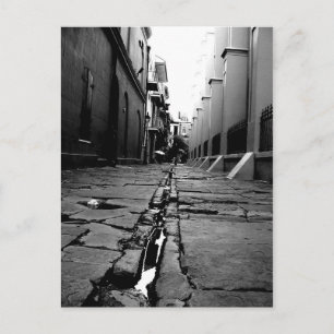 New Orleans Alley Postkarte