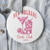 New Orleans Bacheloretgirls club Button (Beispiel)