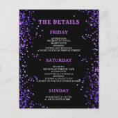 New Orleans | Bachelorette Wochenende Einladung (Rückseite)