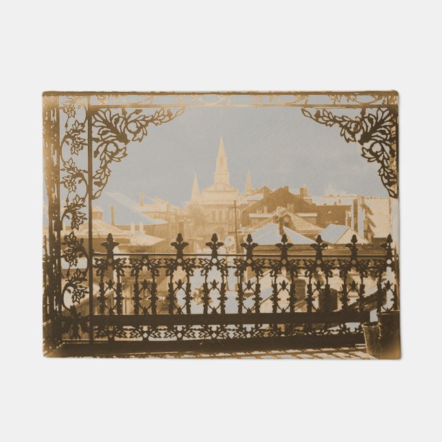 New Orleans Balcony Fußmatte (Vorderseite)