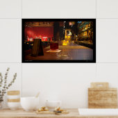 New Orleans - Bar & Lounge 3D Poster (Küche)