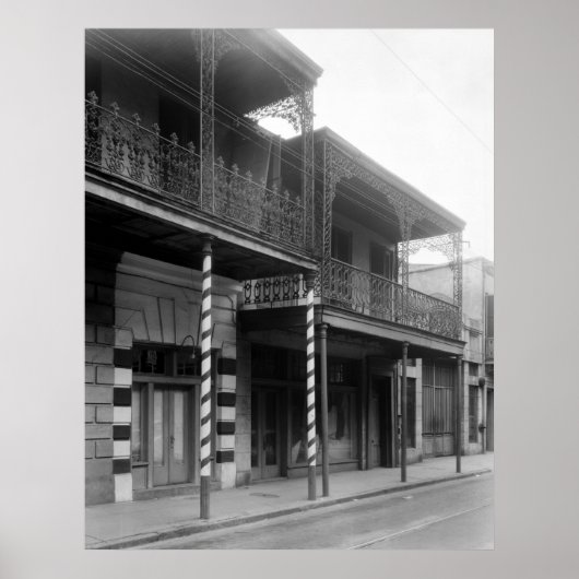 New Orleans Barbershop, 1930er Poster (Vorne)