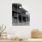 New Orleans Barbershop, 1930er Poster (Küche)