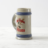 New Orleans Baseball Club Bierglas (Vorderseite Links)