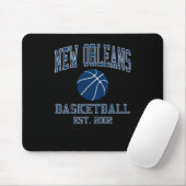 New Orleans Basketball Mousepad (Mit Mouse)