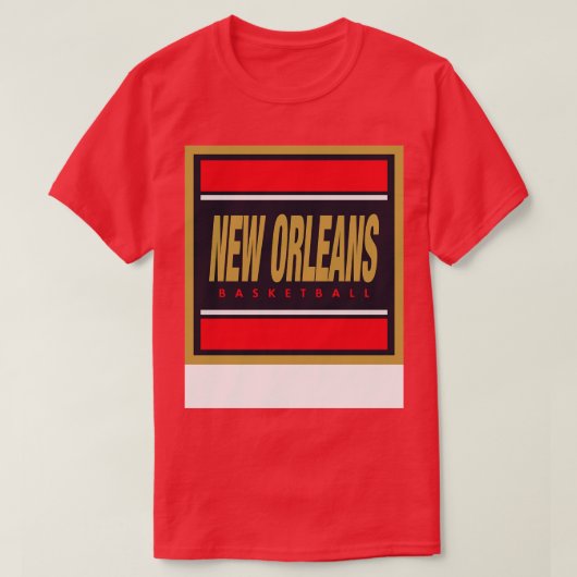 New Orleans Basketball TShirt (Design vorne)