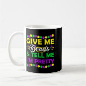 New Orleans Beads Mardi Gras Party Apparel Funny W Kaffeetasse (Links)