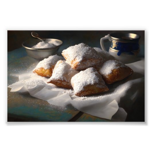 New Orleans Beignets Fotodruck (Vorne)