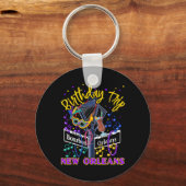 New Orleans Birthday Trip Girl's Birthday Trip Schlüsselanhänger (Vorderseite)