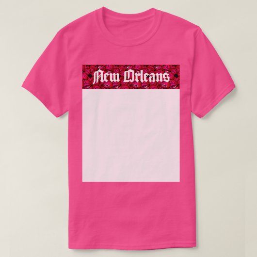 New Orleans Blume TShirt (Design vorne)