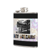 New Orleans Bourbon Street Beads NOLA Flachmann (Links)