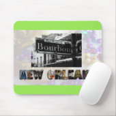New Orleans Bourbon Street Beads NOLA Mousepad (Mit Mouse)