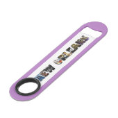 New Orleans Bourbon Street Beads NOLA Speed Flaschenöffner (Vorderseite Schrägansicht)