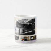 New Orleans Bourbon Street Foto Kaffeetasse (Mittel)