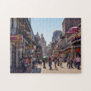 New Orleans Bourbon Street French Quarter  Puzzle