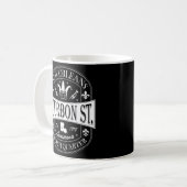 New Orleans Bourbon Street Louisian Kaffeetasse (Vorderseite Links)