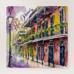 New Orleans Bourbon Street Puzzle