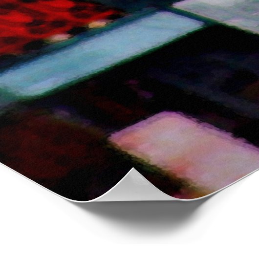 New Orleans Bourbon & Toulouse Street Poster Print (Ecke)