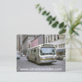 New Orleans Bus 1 Postkarte (Stehend Vorderseite)