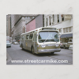 New Orleans Bus 1 Postkarte