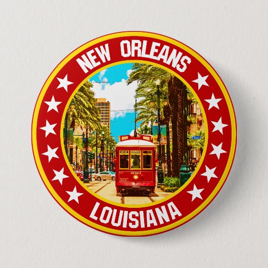 New Orleans Button (Vorderseite)