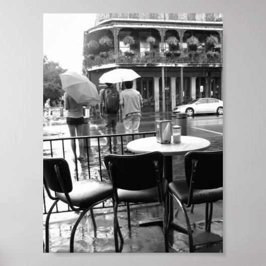 New Orleans Café - Wine Bar Poster (Vorne)