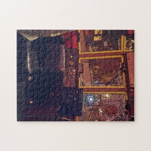 New Orleans Canal St Streetcars Jigsaw Puzzle (Horizontal)
