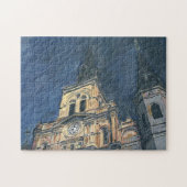 New Orleans Cathedral am Night Jig Saw Puzzle (Horizontal)