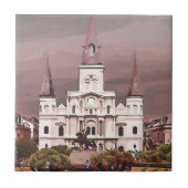 New Orleans Cathedral Fliese (Vorderseite)