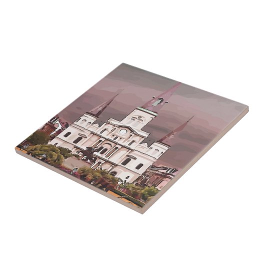 New Orleans Cathedral Fliese (Seite)