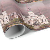New Orleans Cathedral Geschenkpapier (Rolleneckpunkt)