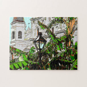 New Orleans Cathedral und Banana Trees Puzzle