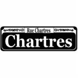 New Orleans Chartres St Sign Freistehende Fotoskulptur<br><div class="desc">New Orleans Chartres St Sign</div>