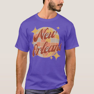 New Orleans City Diskothek New Orleans Vintager St T-Shirt
