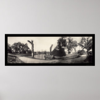 New Orleans City Park Foto 1909 Poster
