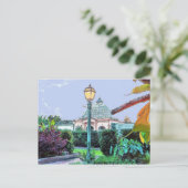 New Orleans City Park Green House Postkarte (Stehend Vorderseite)