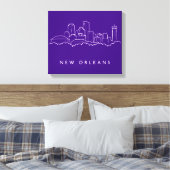 New Orleans City Skyline Leinwanddruck (Insitu (Schlafzimmer))