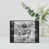 New Orleans Collage Postkarte (Stehend Vorderseite)