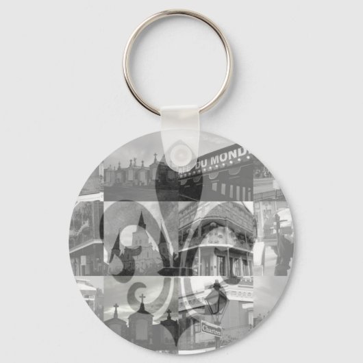 New Orleans Collage [Schlüsselanhänger] Schlüsselanhänger (Vorderseite)