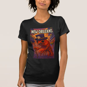 New Orleans dachte Kraubfisch Voodooman T-Shirt